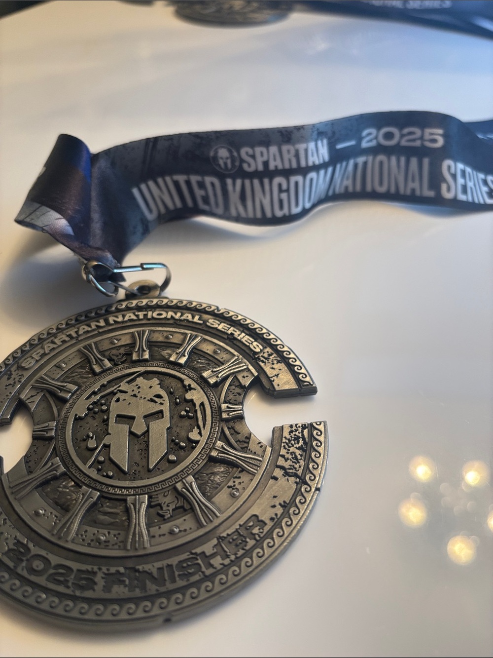Spartan United Kingdom National Series 2025 Beast Finisher Medal